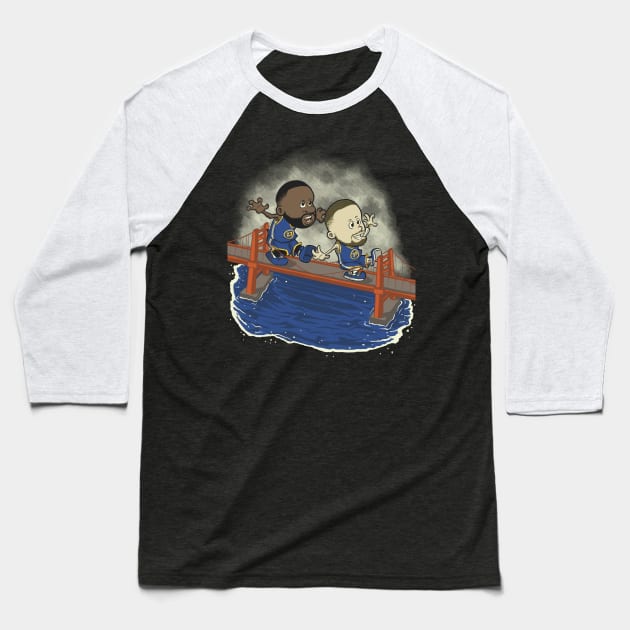 STEPH AND DRAY Baseball T-Shirt by BetMac